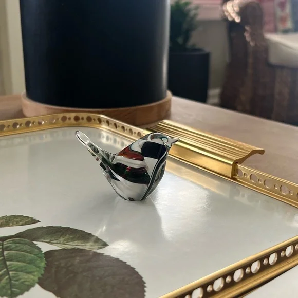 Miniature Glass Bird Handcrafted Figurine - Picture 3 of 9